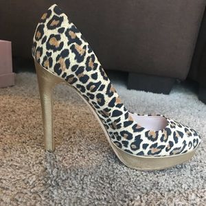 Cavallini Leopard Heels